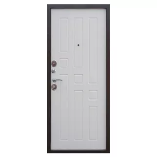 Дверь входная металлическая Гарда белый ясень 2050х860х60 мм левая