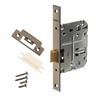 Защелка межкомнатная под завертку FIXBERG L70P бронза