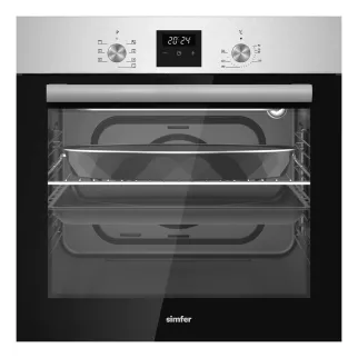 Духовой шкаф электрический черный 60 см Simfer B6EM68078