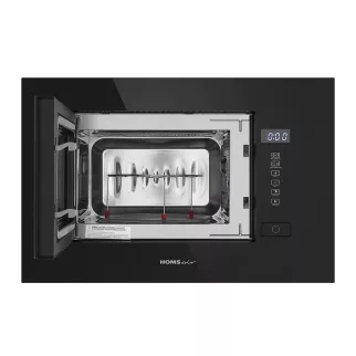 Микроволновая печь встраиваемая черная HOMSair MOB205GB