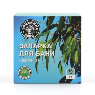 Запарка банная травяная Эвкалипт 15 шт х 5 гр