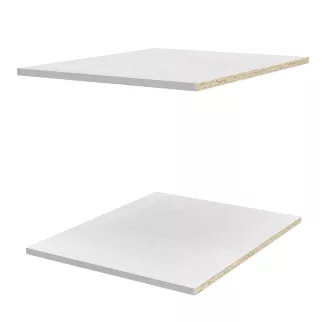 Полки модульного шкафа elemento 2 шт 50 см ясень анкор светлый