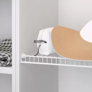 Полка проволочная Ш100 см 962x556 мм белая Larvij