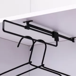 Штанга выдвижная 350 мм черная Larvij