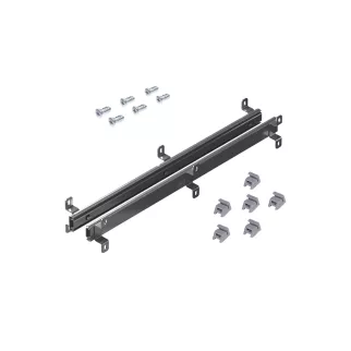 Направляющая телескопическая 550 мм металл/серый Larvij