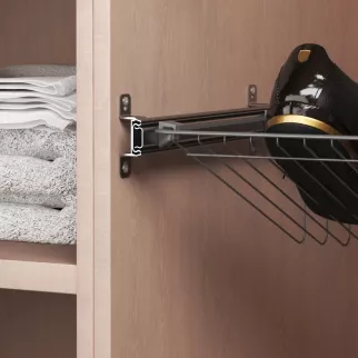 Направляющая телескопическая 550 мм металл/серый Larvij