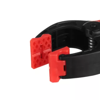 Пружинный зажим 100 мм зев 38 мм DORN