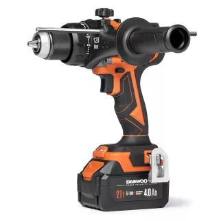 Шуруповерт ударный бесщеточный 21 В 2х4,0 Ач DAEWOO DAA 6521Li SET