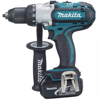 Шуруповерт аккумуляторный 18 В 2х3,0 Ач 80 Нм Makita LXT DDF451RFE