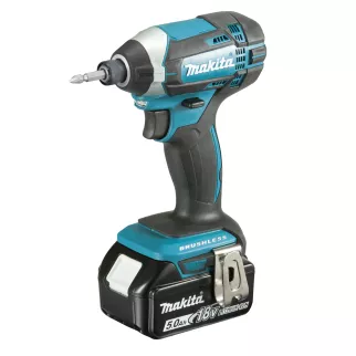 Винтоверт аккумуляторный ударный 18 В 2х3,0 Ач 165 Нм HEX 1/4 Makita LXT DTD152RME