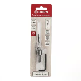Сверло под конфирмат DORN 4 мм - baucenter.ru Сверло под конфирмат DORN 4 мм