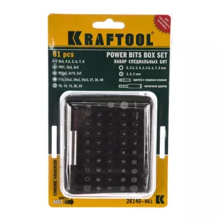 Набор бит с держателем KRAFTOOL Grand-61