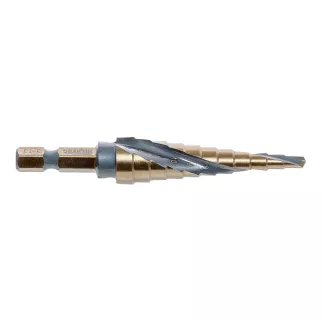 Сверло ступенчатое 3-13 мм HSS-CO Hex 1/4 Hilberg