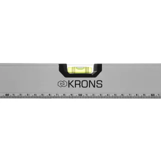 Уровень магнитный 100 см с линейкой 3 глазка KRONS