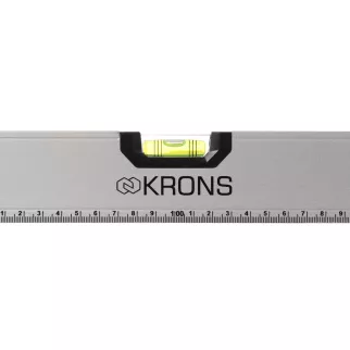 Уровень магнитный 200 см с линейкой 3 глазка KRONS