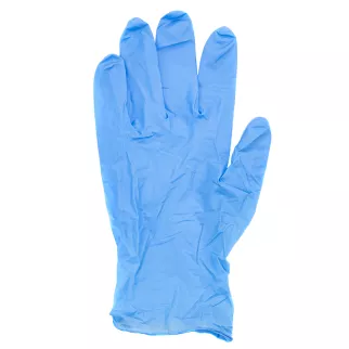 Перчатки хозяйственные нитрил размер 7 (S) синие 10 шт BIG City