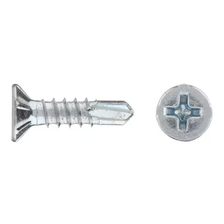 Саморезы оконные 3,9х16 мм 40 шт со сверлом ГосКреп