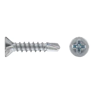 Саморезы оконные 3,9х19 мм 40 шт со сверлом ГосКреп