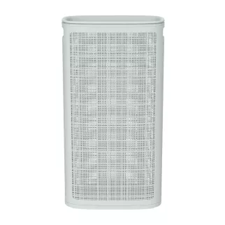 Корзина для белья Лён 43х20х80 см 60 л серая
