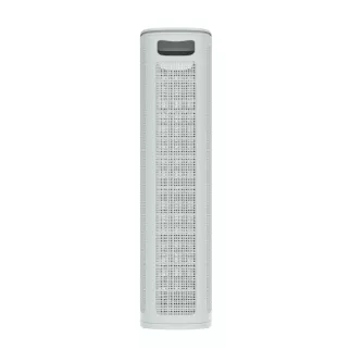 Корзина для белья Лён 43х20х80 см 60 л серая