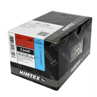 Саморезы для паркета и массивной доски 3,2х40 мм 500 шт со сверлом HIMTEX