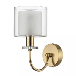 Бра 1х40 Вт Е14 Odeon Light Сага античная бронза