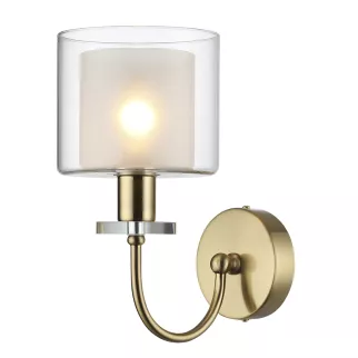 Бра 1х40 Вт Е14 Odeon Light Сага античная бронза
