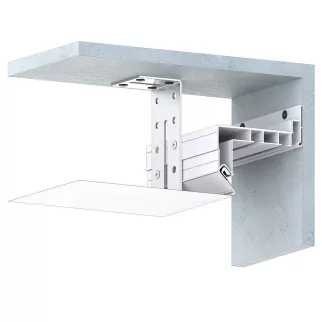 Профиль с карнизом для натяжного потолка 71х61 мм 2 м Apeyron