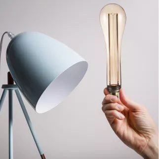 Светодиодная лампа Voltega Капля  4 Вт Е27 золотая теплый свет