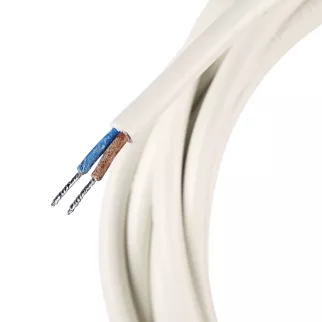 Шнур с вилкой EVERSON без заземления ГОСТ 2х0,75 мм2 3 м