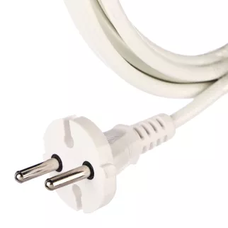 Шнур с вилкой Grandeks 2х0,75 мм2 3 м