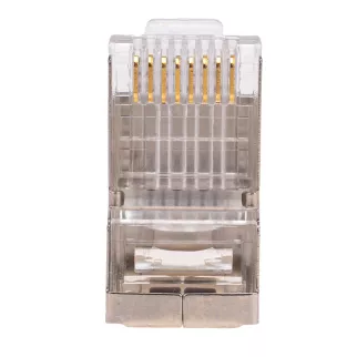 Разъем RJ-45 FTP CAT 6 A сквозной 2 шт REXANT