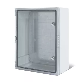 Корпус пластиковый ЩМПп прозрачный ABS 400х300х170 мм IP65 REXANT