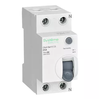 УЗО 2п 25 А 30 мА тип А Systeme Electric