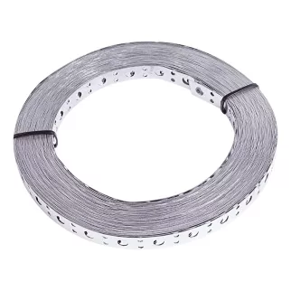 Лента-полоса монтажная оцинкованная перфорированная 20х0,55 мм 25 м REXANT