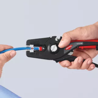 Инструмент для снятия изоляции полуавтомат до 16 мм2 KNIPEX - baucenter.ru Инструмент для снятия изоляции полуавтомат до 16 мм2 KNIPEX