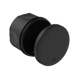 Коробка распределительная открытой установки черная 80x50 мм IP66 SE