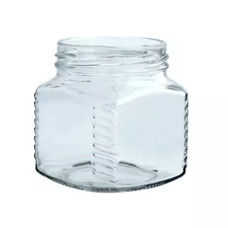 Банка винтовая 0,39 л Кубик