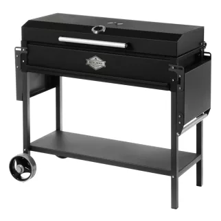 Мангал-гриль 154x48x91 см сталь 3 мм BERGMAN