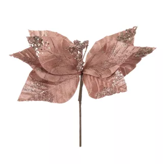 Цветок декоративный Santi d30 см розовый