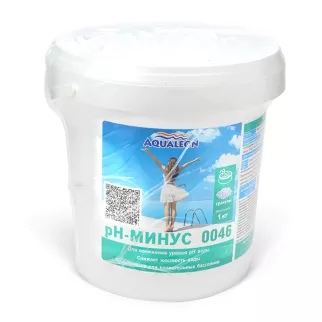 Регулятор pH-минус для бассейна 1 кг AQUALEON