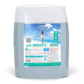 Регулятор pH-минус для бассейна 10 л AQUALEON