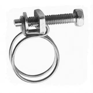 Хомут нержавеющий спиральный 1 1/4", 2 шт MASTERPROF
