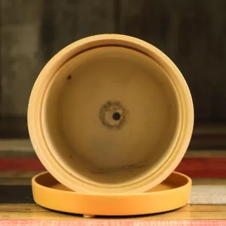 Горшок керамический Дубай коричневый d18 см h16 см 3,2 л