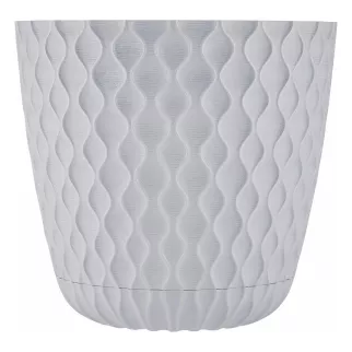 Горшок пластиковый Wave утренний туман d27 см h25 см 10 л