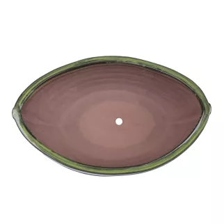 Горшок уличный керамический морозостойкий Лодочка 34x21x13,5 см Cermax