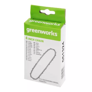 Цепь пильная 1/4" 26 звеньев 1,1 мм Greenworks