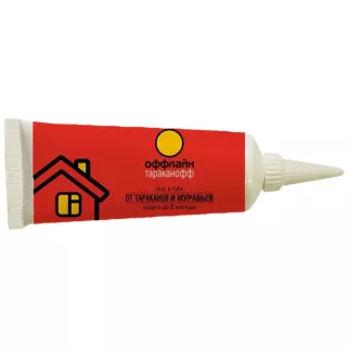Гель от тараканов и муравьев в тубе 75 мл