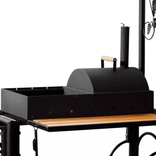 Мангальная зона 160х80х218 см сталь 3 мм Виноград Плюс