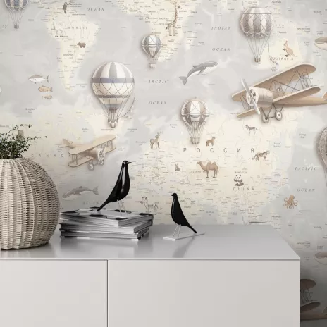 Обои флизелиновые 10х1,06 м АРТЕКС Атлас 11119-02 К2464